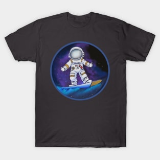 Surfing Astronaut T-Shirt